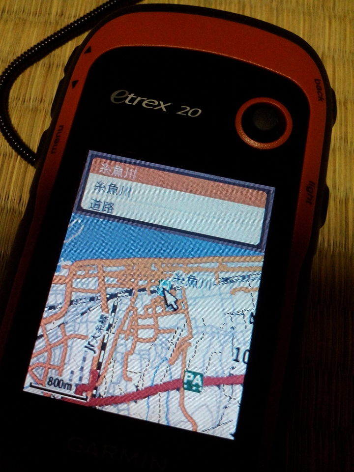 Garmin eTrex20英語版の無料日本語地図導入方法と日本語化を行う方法 シクロライダー